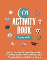 Activity Book for Kids Ages 4-6