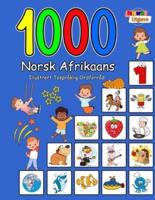 1000 Norsk Afrikaans Illustrert Tospråklig Ordforråd (Fargerik Utgave)