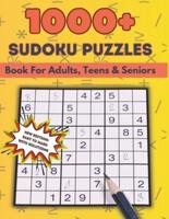 1000+ Sudoku Puzzles Book For Adults, Teens & Seniors