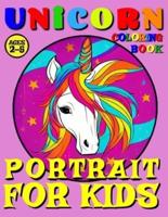 Unicorn Coloring Book for Kids - Portrait