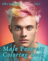 Male Portrait Coloring Book Vol. 1