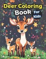 Deer Coloring Book For Kids