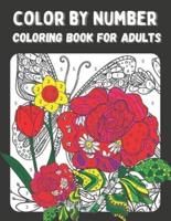 Color by Number Coloring Book for Adults