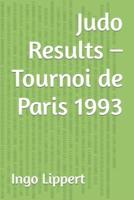Judo Results - Tournoi De Paris 1993