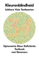 Kleurenblindheid Ishihara Visie Testkaarten Optometrie Kleur Deficiëntie Testboek Met Nummers