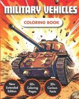 Military Vehicles Coloring Book