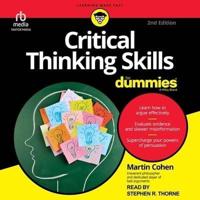 Critical Thinking Skills for Dummies, 2nd Edition