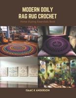 Modern Doily Rag Rug Crochet
