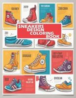 Sneakers Design Coloring Book