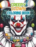 Creepy Clown Coloring Book