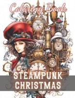 Steampunk Christmas Coloring Book