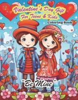 Valentine's Day Gift For Teens and Kids Coloring Book