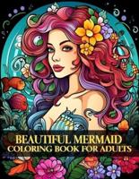 Beautiful Mermaid Coloring Book for Adult