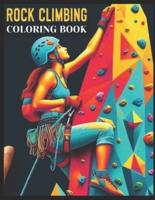 Rock Climbing Coloring Book