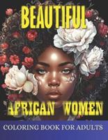 Beautiful African Women Coloring Book For Adults