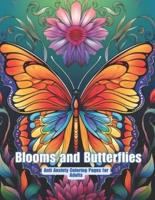 Blooms and Butterflies Coloring Book