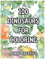 100 Dinosaurs for Coloring