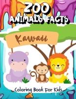 Zoo Animals Facts Coloring Book for Kids