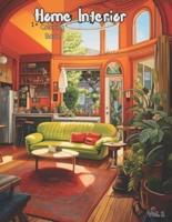 Home Interior Coloring Book