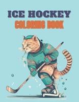 Ice Hockey Coloring Book