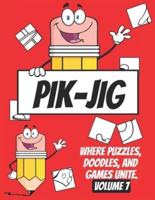 PIK-JIG - Art Books for Children - Art Books for Adults - Art Activity Book - Art Inspiration Book