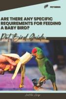 Are There Any Specific Requirements for Feeding a Baby Bird?