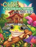 Cute Coloring Book for Adults