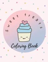 Sweet Treats Coloring Book