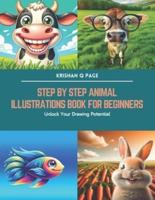 Step by Step Animal Illustrations Book for Beginners