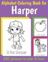 ABC Coloring Book for Harper