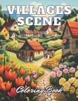 Villages Scene Coloring Book