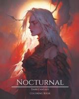 Nocturnal- Dark Fantasy Coloring Book 3