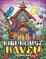 Birdhouse Haven Coloring Book