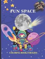 Fun Space Coloring Book for Kids
