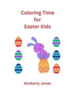 Coloring Time for Easter Kids