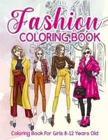 Girl Fashion Coloring Book