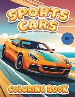 Sports Car Coloring Book