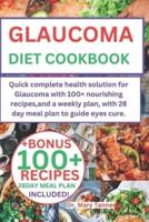 Glaucoma Diet Cookbook