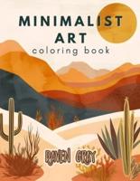 Minimalist Art Coloring Book