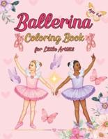 Ballerina Coloring Book for Little Artists