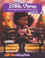 Bible Verse Coloring Book for Black Girls Vol.2