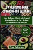 Low Glycemic Index Cookbook for Everyone
