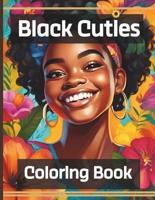Black Cuties Coloring Book