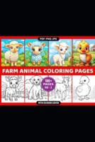 Cute Farm Animal Coloring Pages