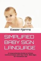 Simplified Baby Sign Language