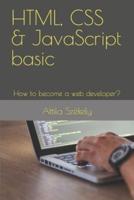 HTML, CSS & JavaScript Basic