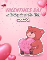 Children's Coloring Book for Valentine's Day