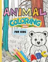 ABC Animal Coloring Book for Kids