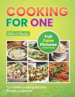 Complete Cooking For One Recipe Cookbook