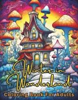 Winter in Wonderland Coloring Book For Adults